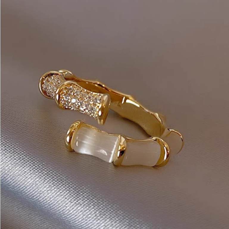 Vòng Tre Cao Cấp Thời Trang Mở Đá opal index Fdex Cho Nữ