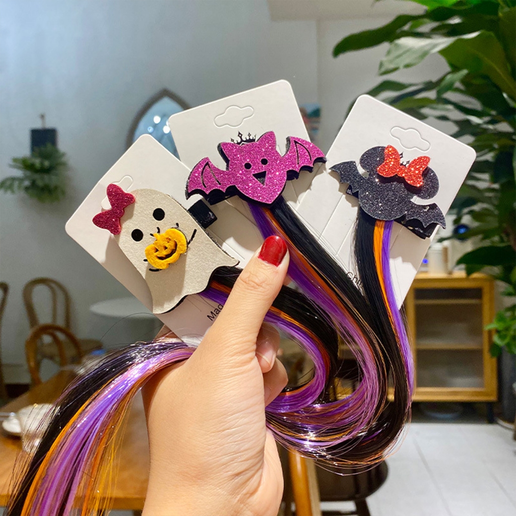 Kẹp Tóc Trang Trí Halloween Cho Bé Gái