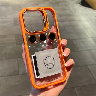 Ốp Điện Thoại Trong Suốt Có Nắp lens Cho iphone 15 promax / 14 promax / 13 promax / 12 promax / 11 promax / 15plus / 14plus