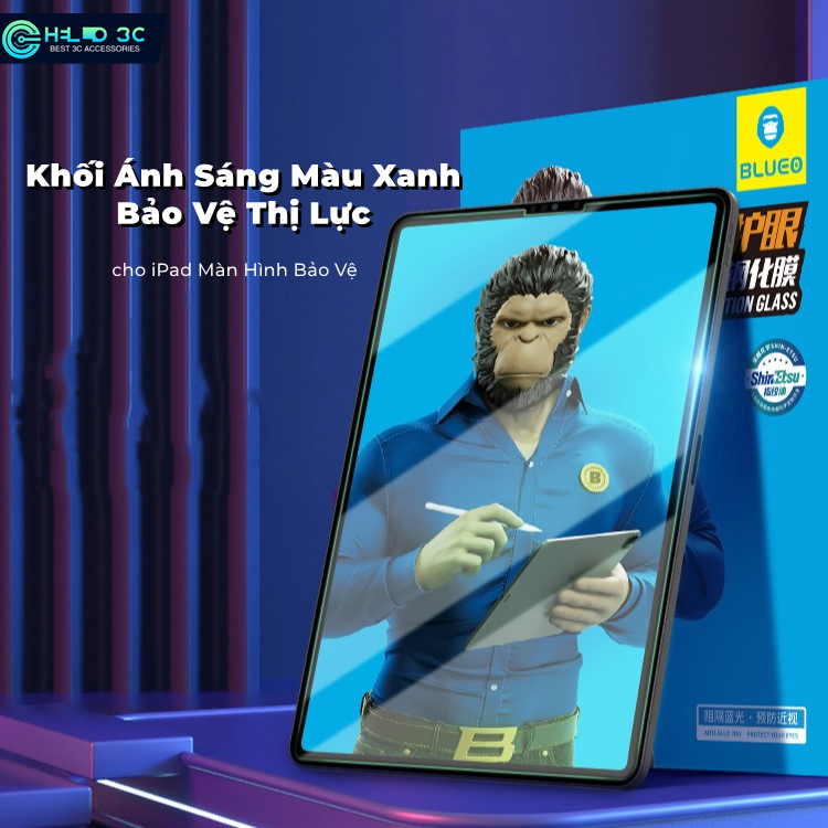 Kính Cường Lực Bảo Vệ Màn Hình Cho ipad 10th 9th 8th 7th 6th gen ipad pro ipad air 7/6/5/4 mini 6 Sự