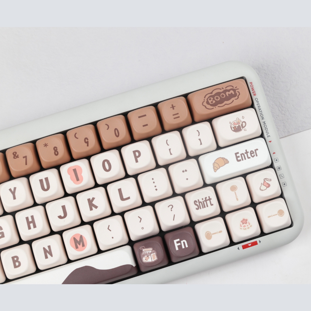 Chocolate keycaps MOA profile Dye-Sublimation PBT  keycap 137keys
