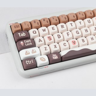 Chocolate keycaps MOA profile Dye-Sublimation PBT keycap 137keys