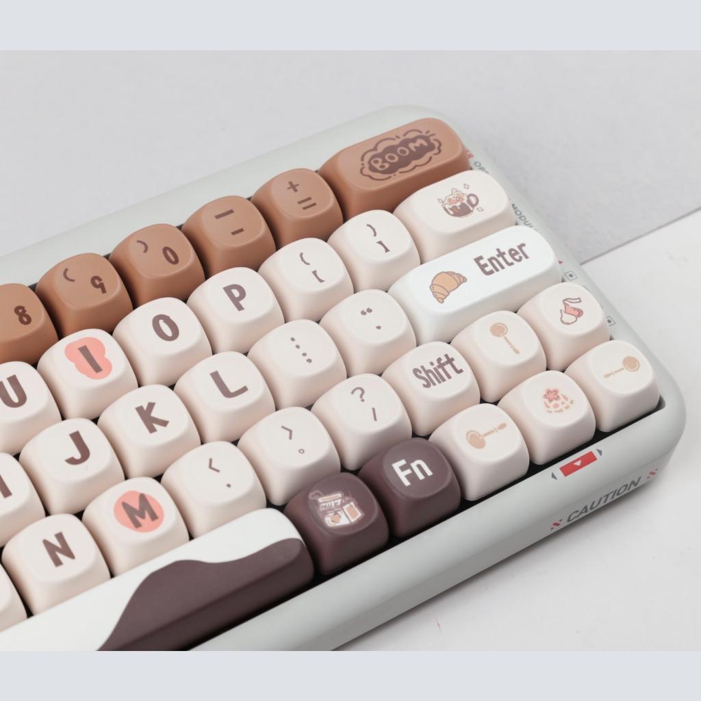 Chocolate keycaps MOA profile Dye-Sublimation PBT  keycap 137keys