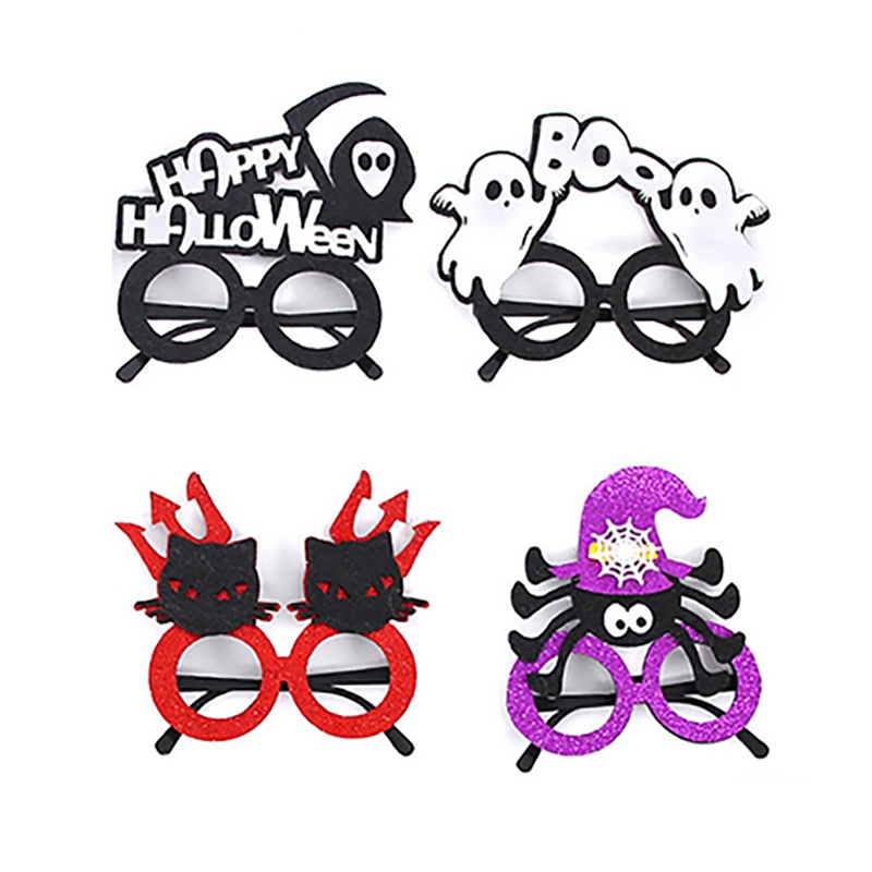 Kính Râm Hình Dơi Màu Trơn Phong Cách halloween Cho Nam Và Nữ prta