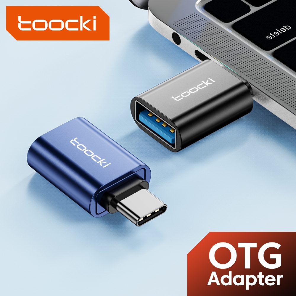 Toocki Đầu Chuyển Đổi USB 3.0 sang type C OTG Cho Samsung S20 Xiaomi mi 9 10