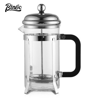 Ấm đun nước kiểu pháp bằng thủy tinh có bộ lọc tạo bọt dung tích 350ml / 600ml