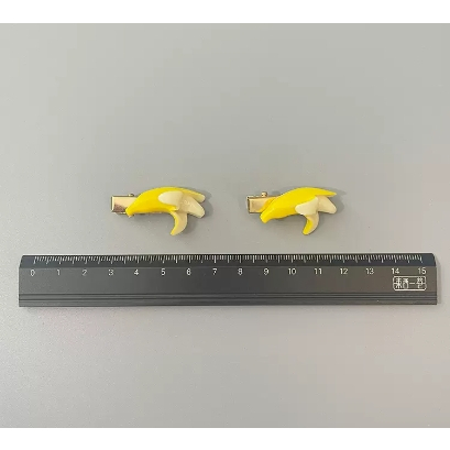 ✨✨Kẹp Tóc Hình Quả Chuối Dễ Thương Sáng Tạo Vui Nhộn Cho Bé Gái