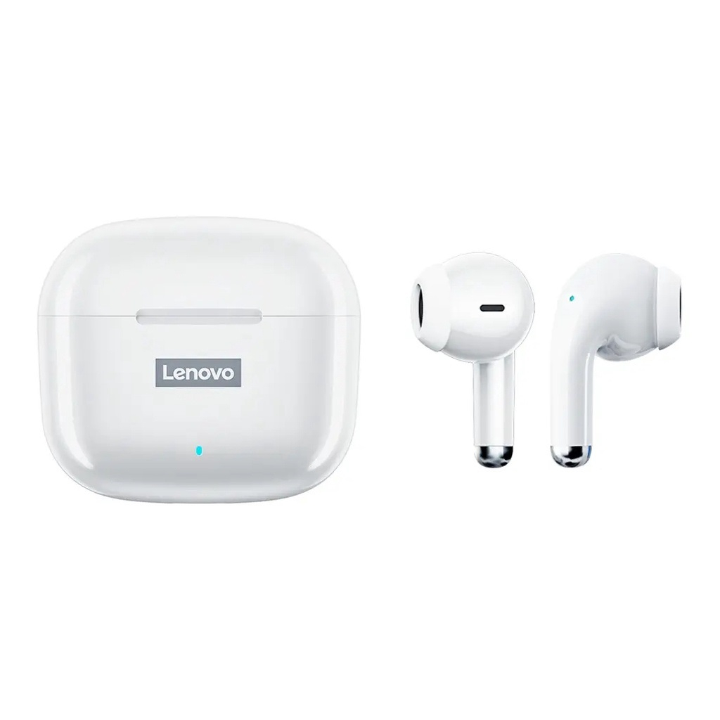 Tai nghe không dây Lenovo LP40 Bluetooth 5.1 âm thanh nổi HD giảm ồn thông minh cảm ứng chống nước