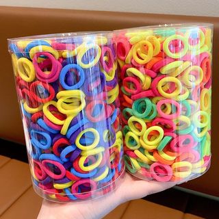 Set 100 dây thun cột tóc nhiều màu