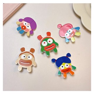 Js- Kẹp Tóc Mỏ Vịt Mắt To Xấu Xí Cho Búp Bê