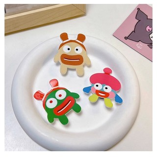 Js- Kẹp Tóc Mỏ Vịt Mắt To Xấu Xí Cho Búp Bê