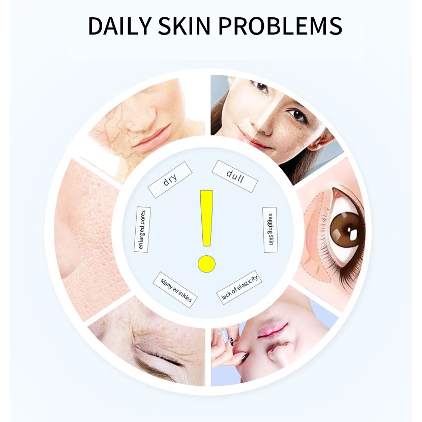 Set serum dưỡng ẩm HANAJIRUSHI vitamin C serum Axit hyaluronic 55ml X4