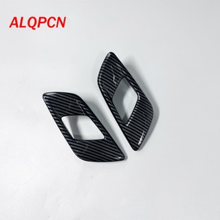 Tay nắm cửa bên trong bằng sợi carbon cho ford ranger mazda bt50 2012-2019 everest 2015-2019