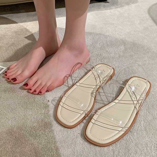 CKdép sandal nữ giày sandal nữ dép đế cao đi biển Thoải Mái Xinh Xắn 29Z23072017