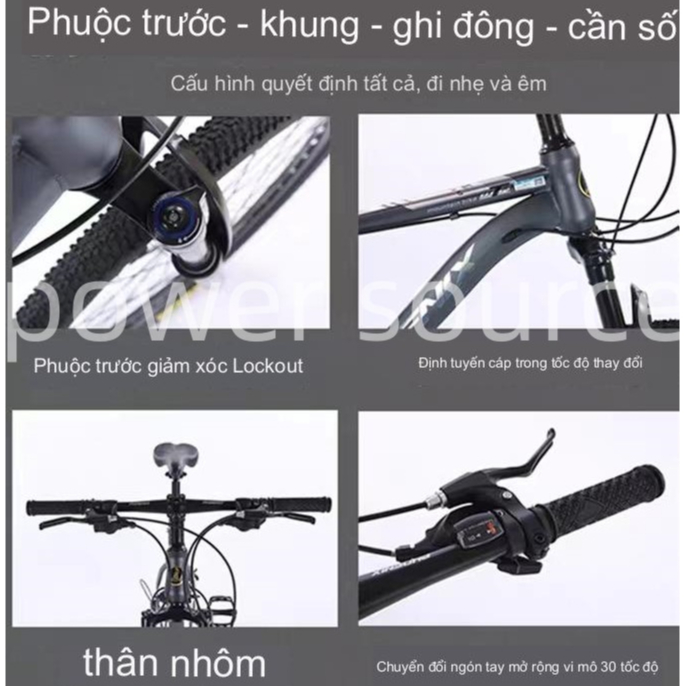 Xe đạp thể thao Xe đạp leo núi 26 inch 24 inch 21 tốc độ hợp kim nhôm cao cấp đua đường đua siêu bền