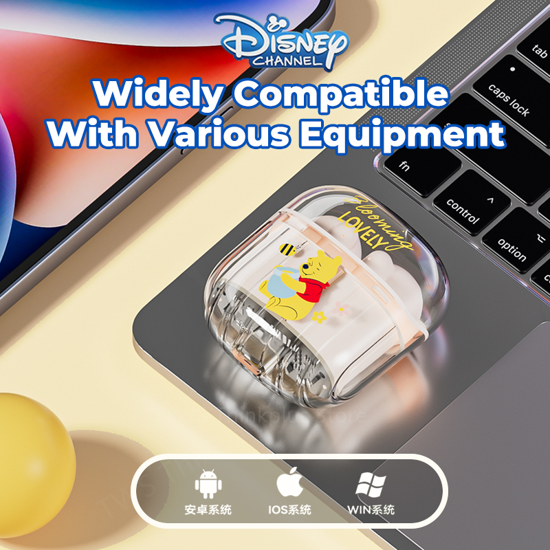 Disney 100% Original TD12 TWS Tai nghe Bluetooth HiFi Stereo HD Call Tai nghe có micro Tai nghe không dây