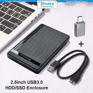 Box ổ cứng hộp đựng ổ cứng ngoài sata hdd 2.5 inch usb3.0 type-c sang usb 3.0