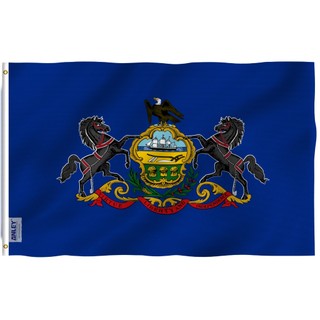 Cờ Bang pennsylvania Kích Thước 3X5Ft