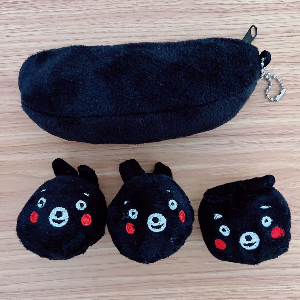 Set 3 Gấu kumamon Nhồi Bông 13cm Dễ Thương