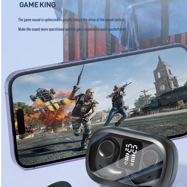 Mới Tai Nghe Nhét Tai bluetooth 5.2 tws mini Chống Thấm Nước