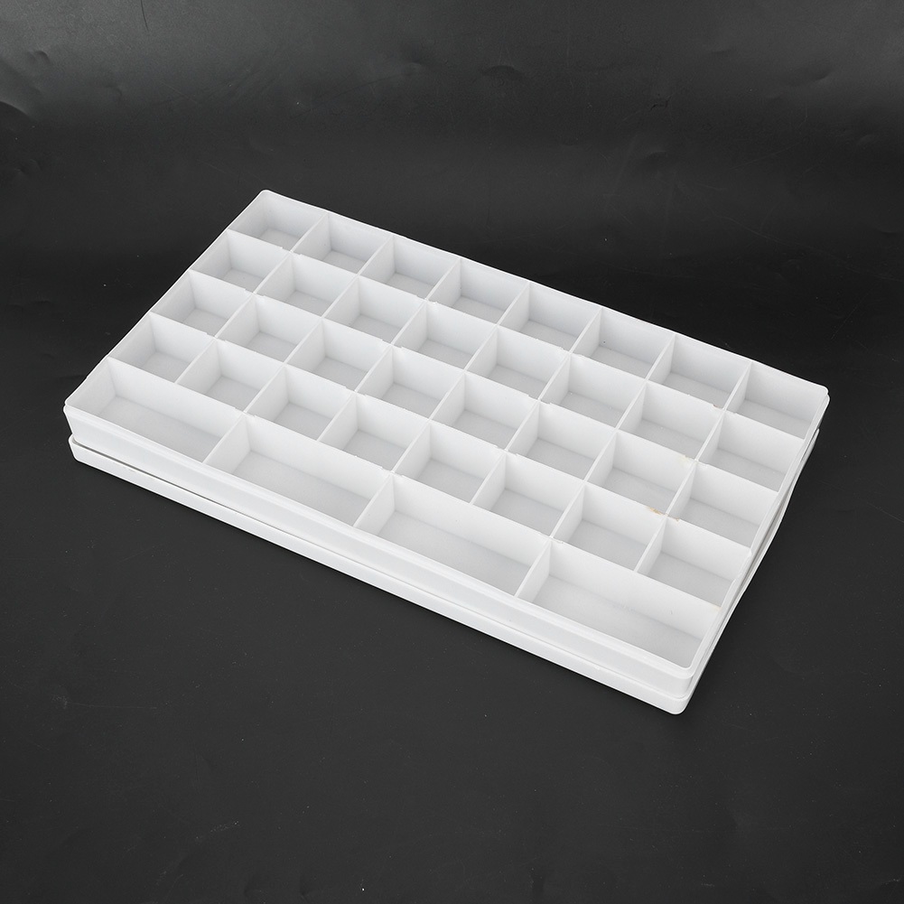 Khay đựng màu nước / bột màu sơn dầu acrylic, Bảng màu trộn hộp sơn sắc tố hình vuông AKOASM