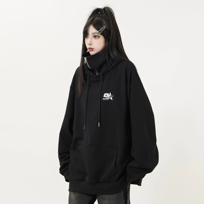 Áo hoodie Bằng cotton Dáng Rộng áo hoodie form rộng Phong Cách retro Mỹ áo hoodie nam Thời Trang áo hoodie bigsize