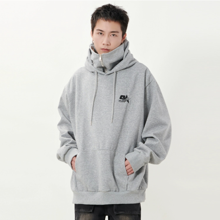 Áo hoodie Bằng cotton Dáng Rộng áo hoodie form rộng Phong Cách retro Mỹ áo hoodie nam Thời Trang áo hoodie bigsize