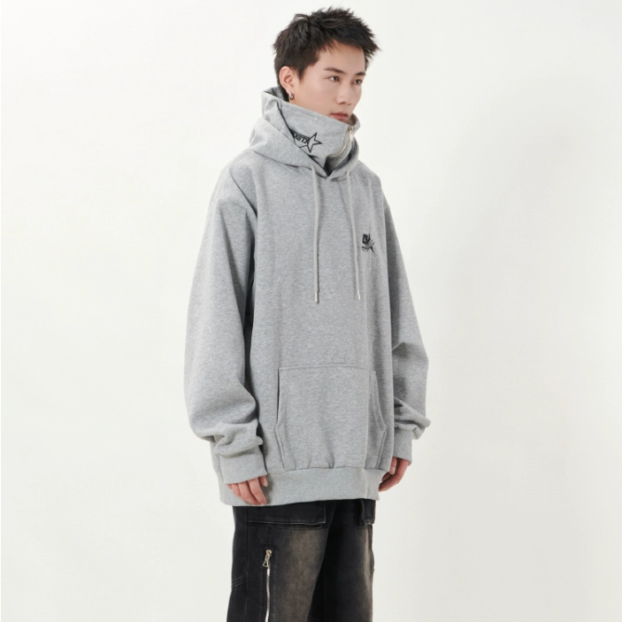 Áo hoodie Bằng cotton Dáng Rộng áo hoodie form rộng Phong Cách retro Mỹ áo hoodie nam Thời Trang áo hoodie bigsize