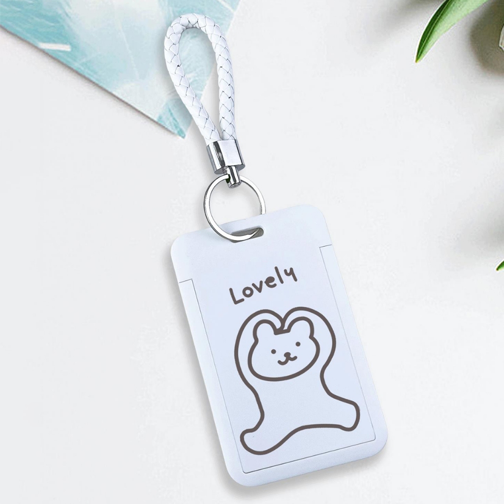 Bao Đựng Thẻ Tên Hình Cún Dễ Thương Ốp