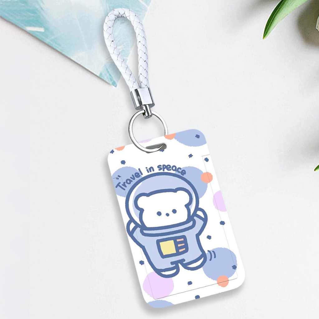 Bao Đựng Thẻ Tên Hình Cún Dễ Thương Ốp