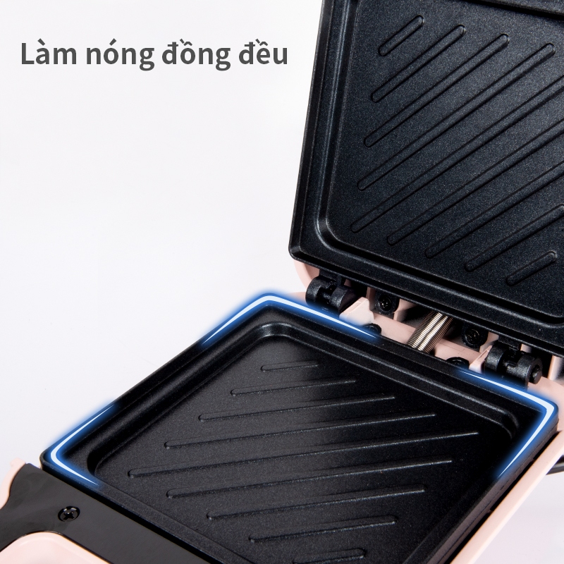 Inssa Máy làm bánh mì sandwich máy làm bánh thức ăn nhẹ đa chức năng nhanh gọn tiện