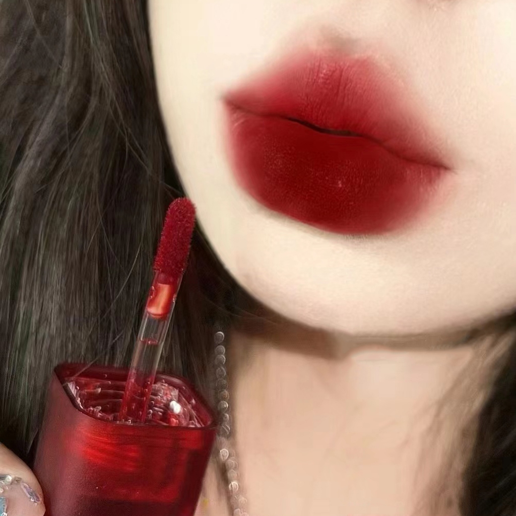 Son kem Lì ABPOPA Hot Chili Màu Nhung Lì Lâu Trôi Không Thấm Nước son nội địa trung