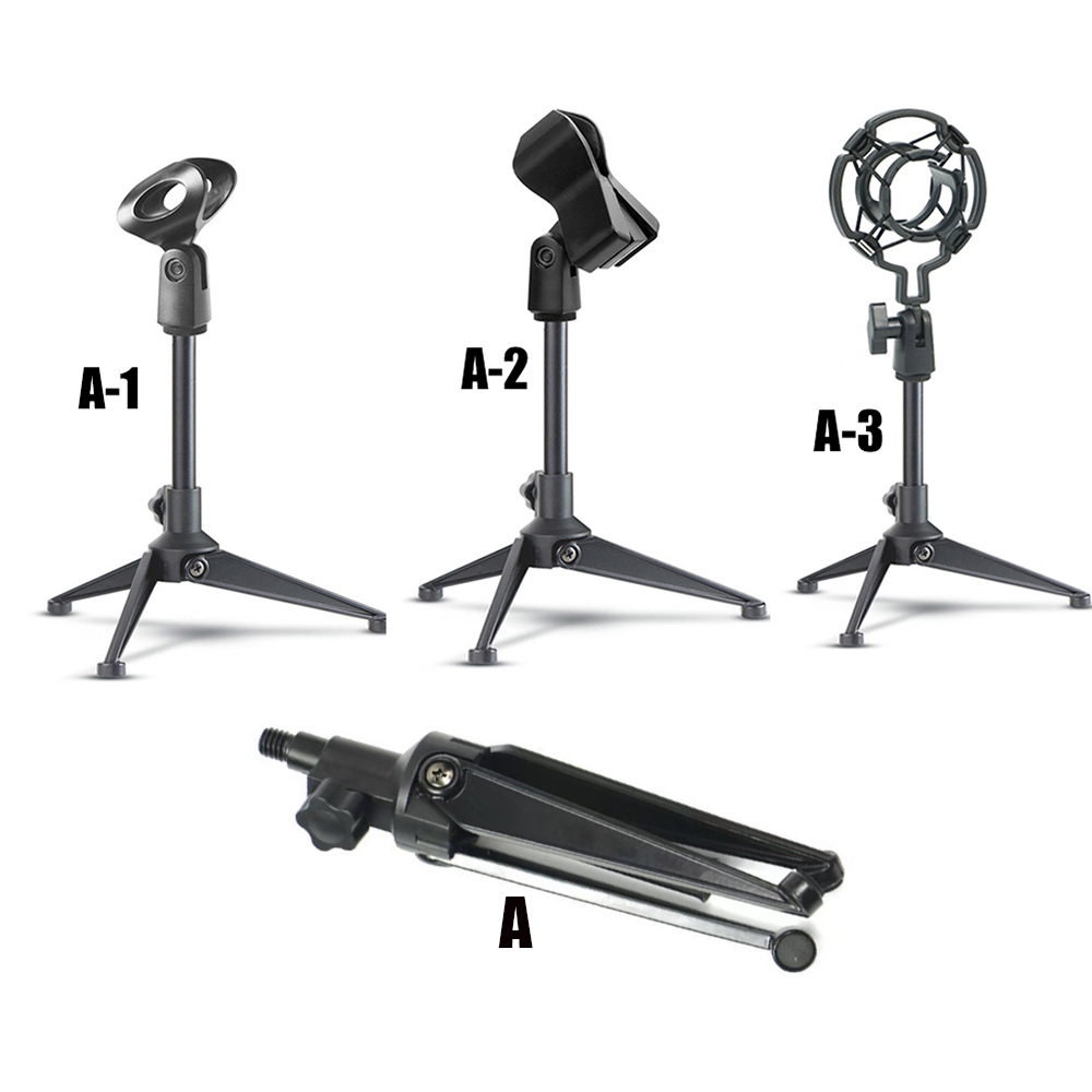 Giá Đỡ Micro Ba Chân Dạng Kẹp Để Bàn Đa Năng