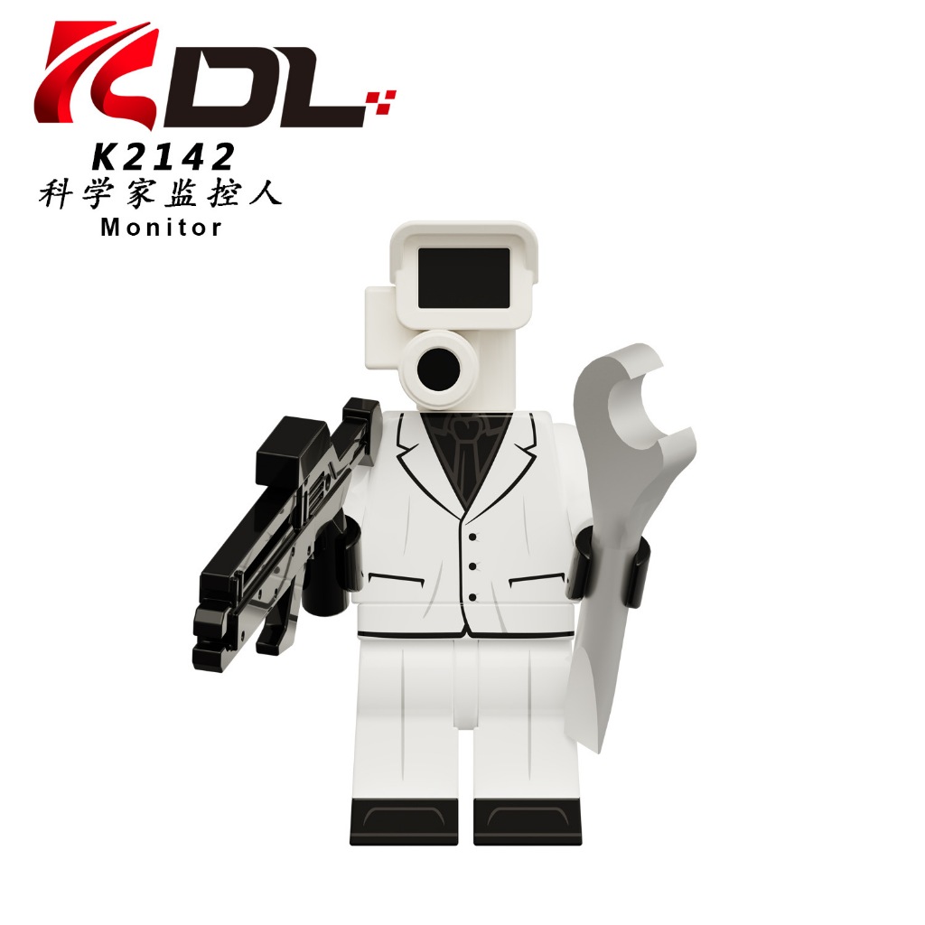 Skibidi toilet Khối đồ chơi  titan tv Toilet  TV Man  giám sát loa người lắp ráp đồ chơi trẻ em xếp hìnhTrang trí bằng tay  tivi man mô hình tv man