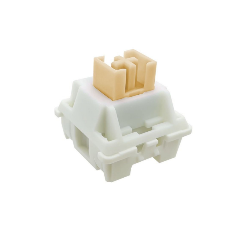 10/30 PCS Outemu Silent Cream Yellow Pro switch silent Tactile Switch tính im lặng Tùy chỉnh bàn phím cơ khí Trục 5 Pin