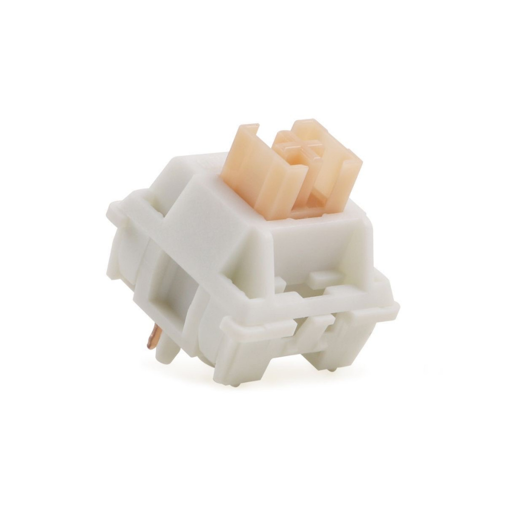 10/30 PCS Outemu Silent Cream Yellow Pro switch silent Tactile Switch tính im lặng Tùy chỉnh bàn phím cơ khí Trục 5 Pin