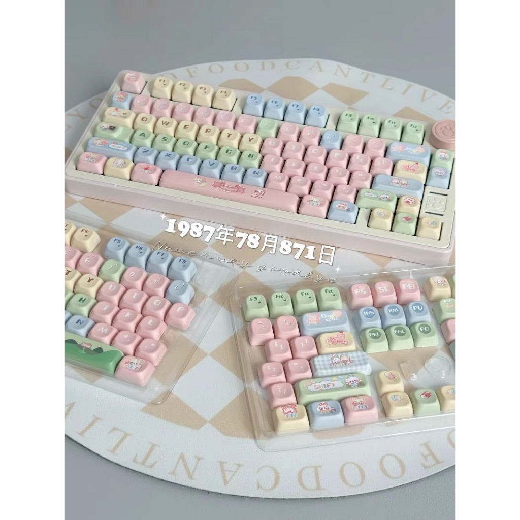 140 Phím Dã ngoại Keycaps Cherry/FOA Chiều Cao PBT Chất liệu Năm mặt thăng hoa nhiệt cá nhân tùy dương bàn phím cơ khí Keycaps Áp dụng 61/68/75/84/87/104/108