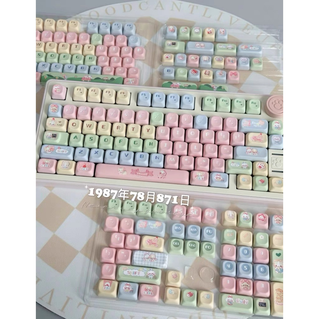 140 Phím Dã ngoại Keycaps Cherry/FOA Chiều Cao PBT Chất liệu Năm mặt thăng hoa nhiệt cá nhân tùy dương bàn phím cơ khí Keycaps Áp dụng 61/68/75/84/87/104/108