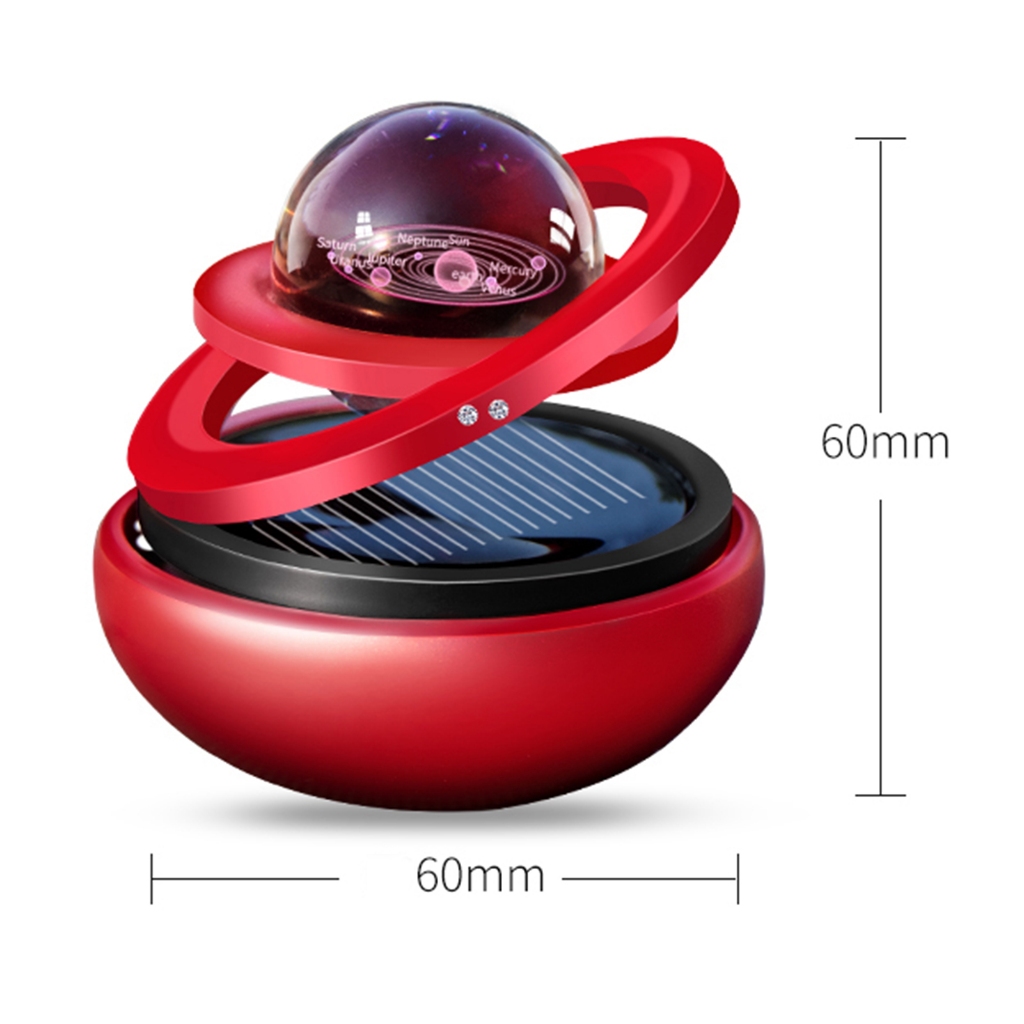 Máy Khuếch Tán Tinh Dầu Xoay Năng Lượng Mặt Trời Tự Động Đa Năng Cho Xe Hơi