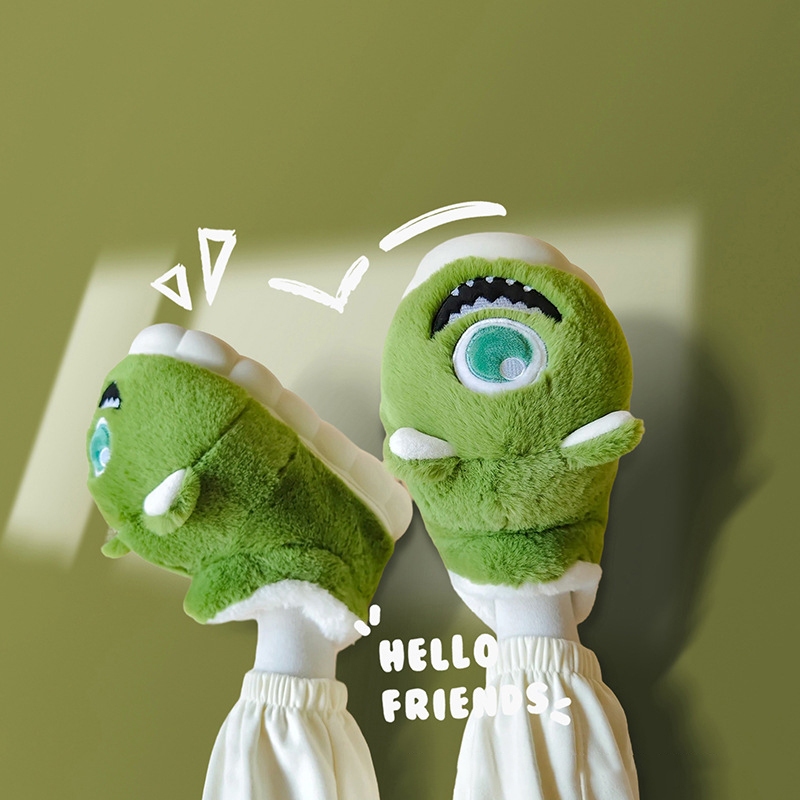 Dép Bông Đi Trong Nhà Hình Hoạt Hình Xinh Xắn Cho Nữ