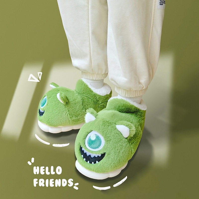 Dép Bông Đi Trong Nhà Hình Hoạt Hình Xinh Xắn Cho Nữ