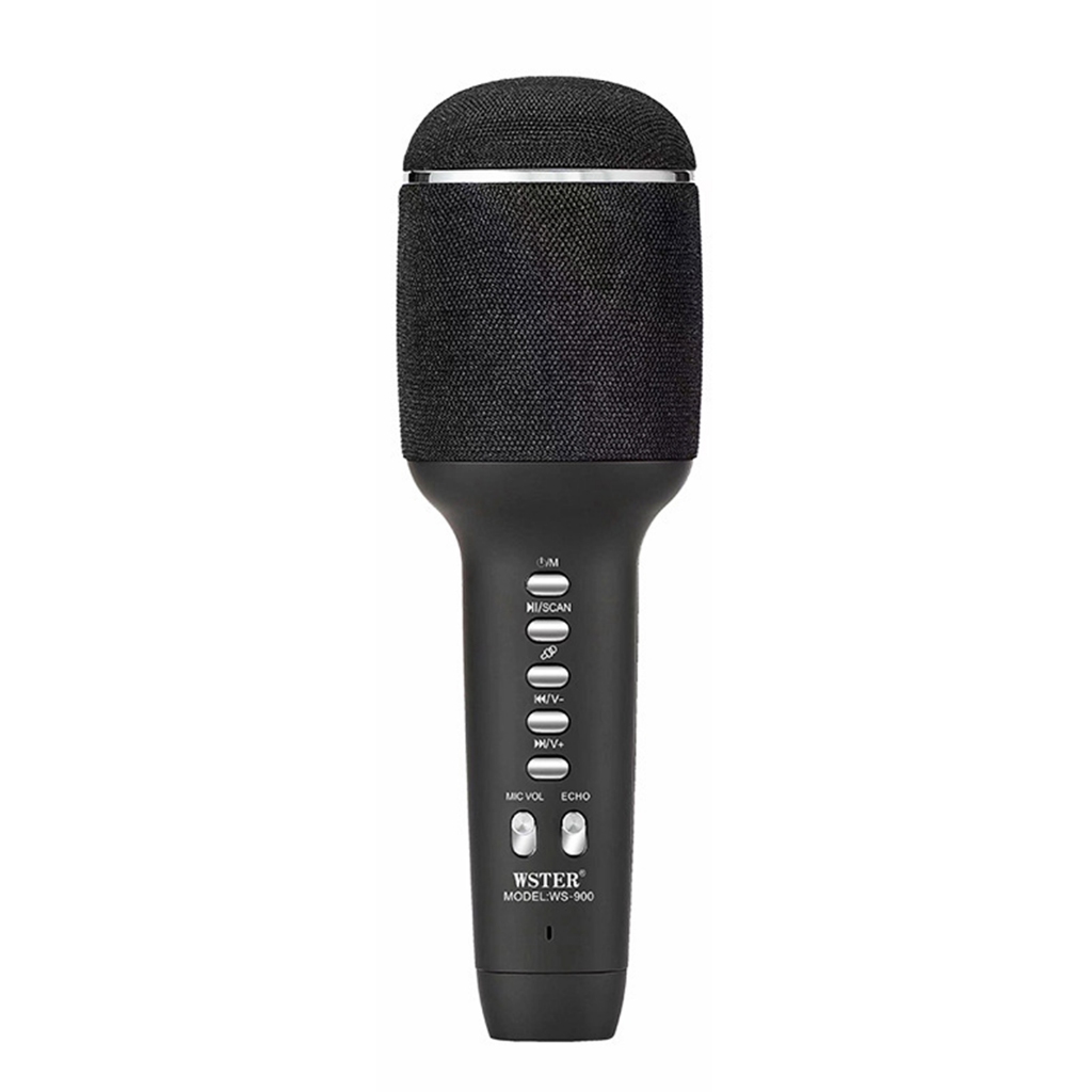 Micro Karaoke Bluetooth Cầm Tay Mic Hát Karaoke Không Dây Đa Năng Chất Lượng Cao Tiện Dụng Và Chuyên Nghiệp Mic Ws-900