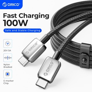 Dây Cáp Sạc Nhanh ORICO Type C 100W 20V 5A Cho Samsung Macbook Matebook （GQA100）