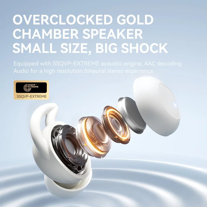 Sanag Tai Nghe Nhét Tai t42s pro bluetooth 5.3 Không Dây Có Micro Chất Lượng Cao