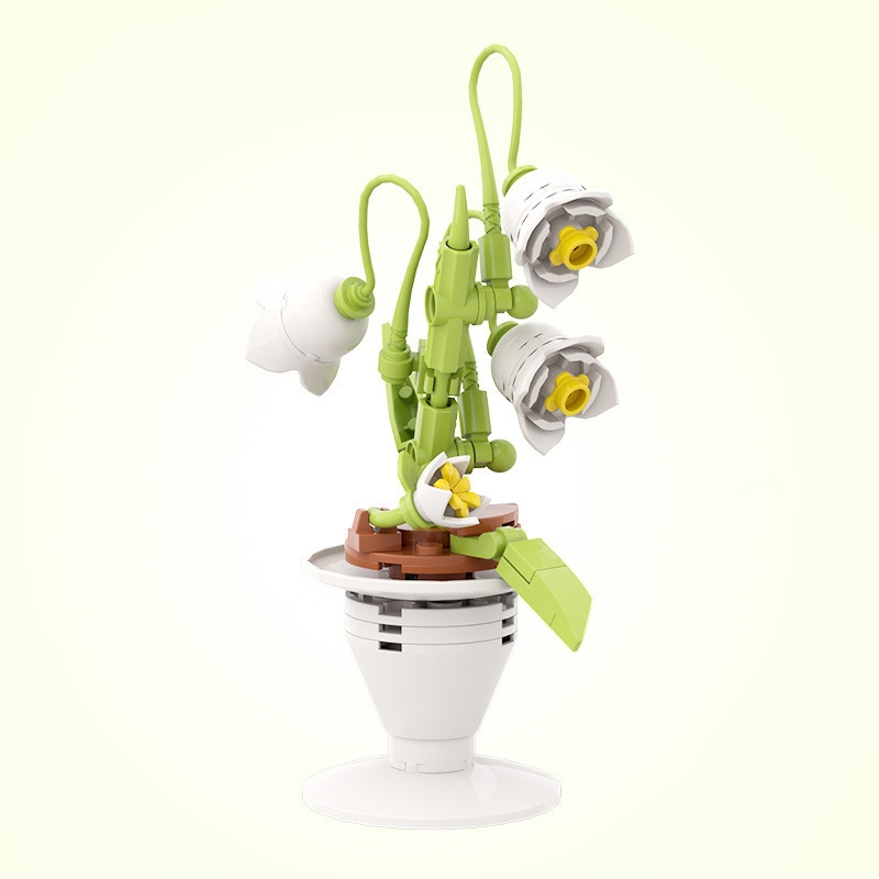 Bộ Đồ Chơi Lắp Ráp Hình Bông Hoa Dành Cho Trẻ Em