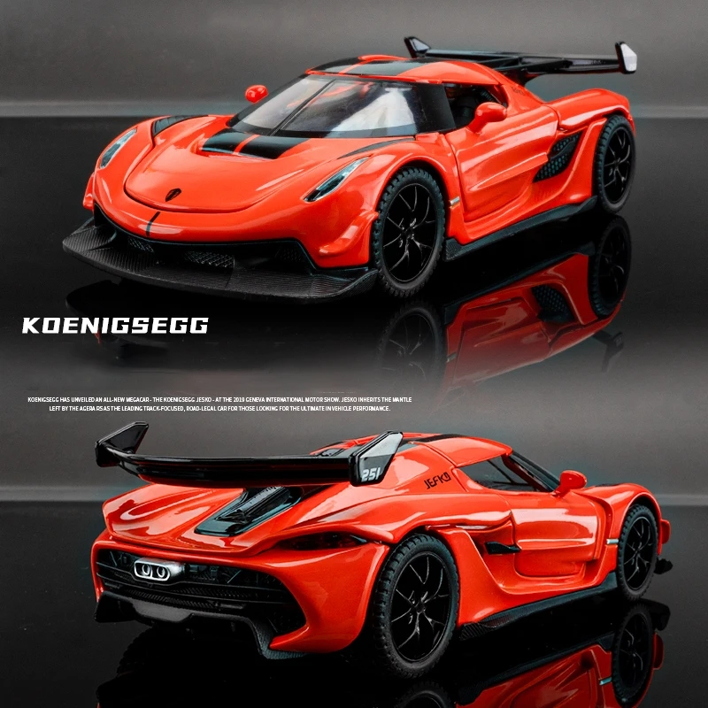 Mô Hình Xe Hơi koenigsegg jesko Tỉ Lệ 1: 32 Trang Trí