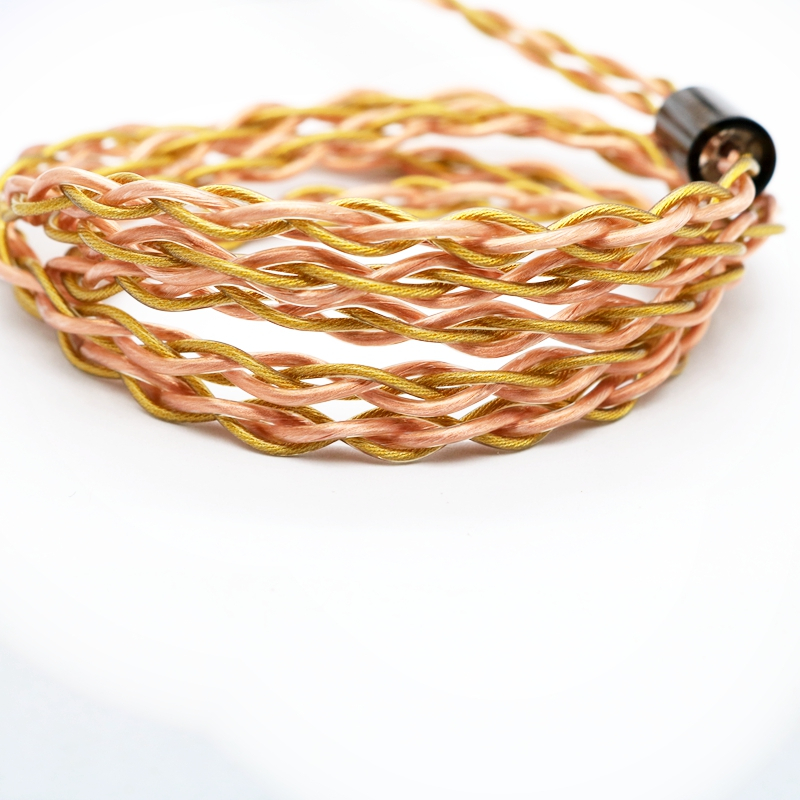 Xinhs Cuộn Dây Cước Đồng Pha Lê Mạ Vàng 4 Lõi Nâng Cấp