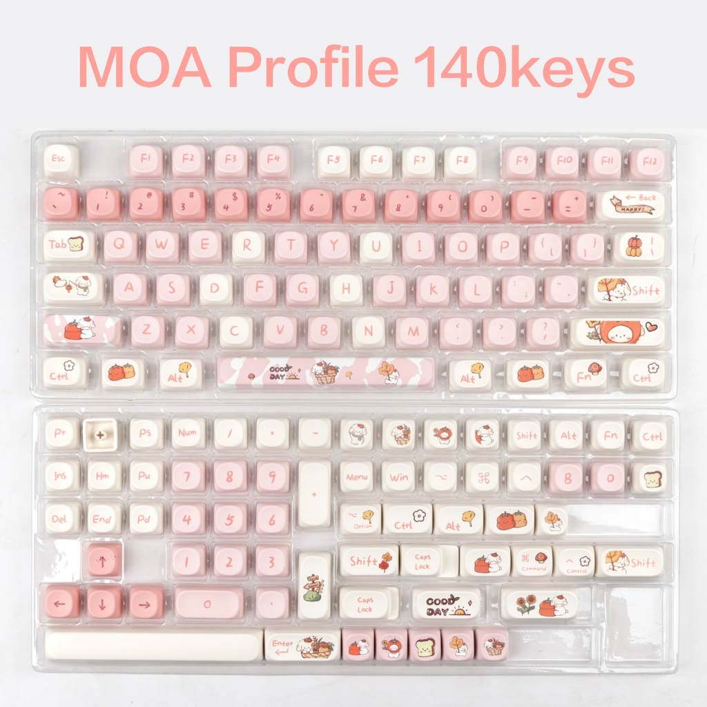 Bộ 140 Nút Bàn Phím Cho Bàn Phím Cơ 61 / 68 / 71 / 84 / 87 / 96 / 104