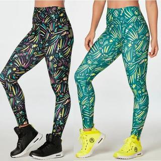 Mới quần legging tập yoga lưng cao cột dây zumba 0290