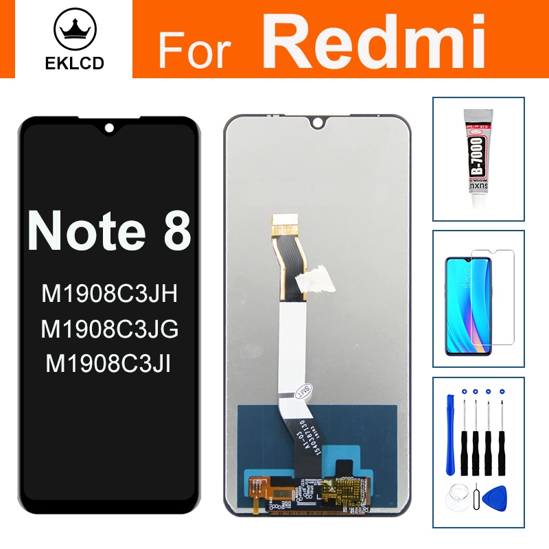 Màn Hình LCD Chính Hãng Cho Xiaomi Redmi Note 8 M1908C3JH Màn Hình Cảm Ứng Lắp Ráp Note8 M1908C3JG